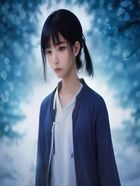 绫濑遥在时代剧《仁医》中身穿江户时代服装的剧照，端庄大气，展现日本女明星在古装题材中的深厚演技功底